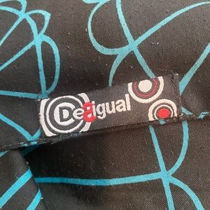 DESIGUAL multi-colored scarf